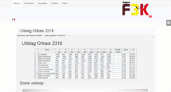 Desktop Screenshot of f3k.be