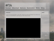 Tablet Screenshot of f3k.de